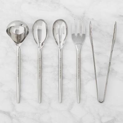 Williams Sonoma Stainless Steel Serving Utensils, Set of 5