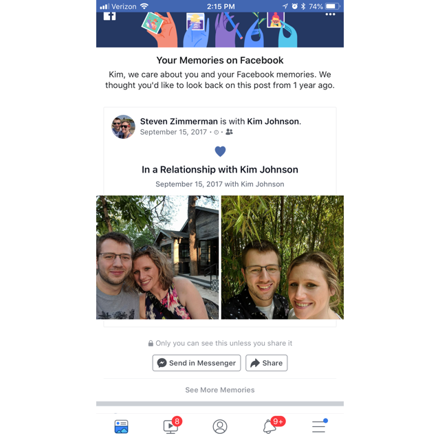 Facebook official, must be serious