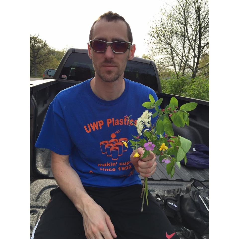 Wild flowers that he picked for me.