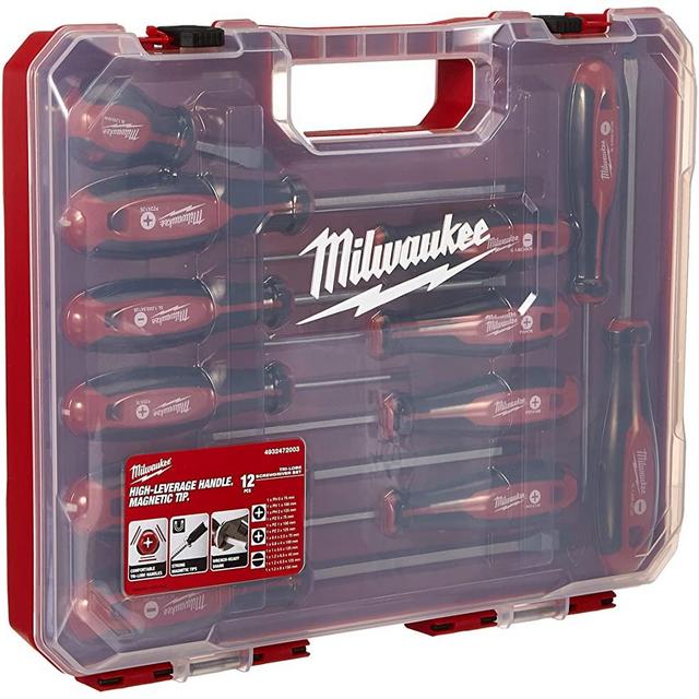 Milwaukee Set of 12 Tri-Lobe Screwdrivers 4932472003