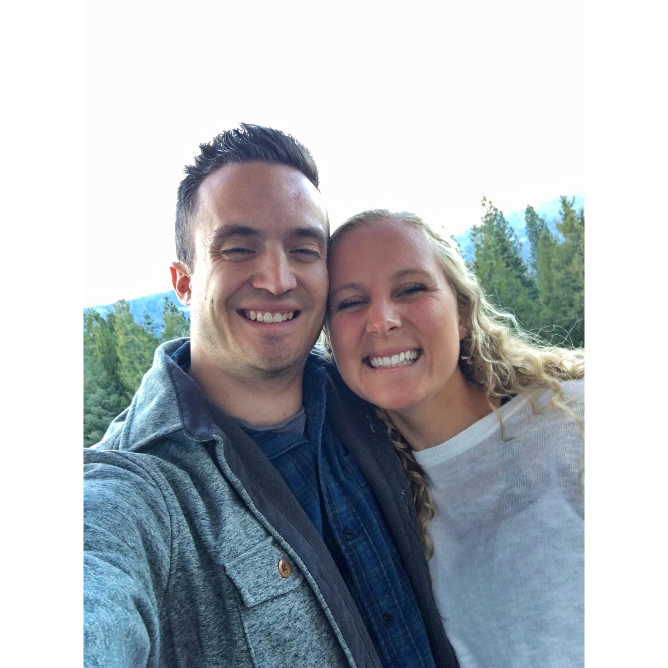 Selfie before our valentines day date at hume!