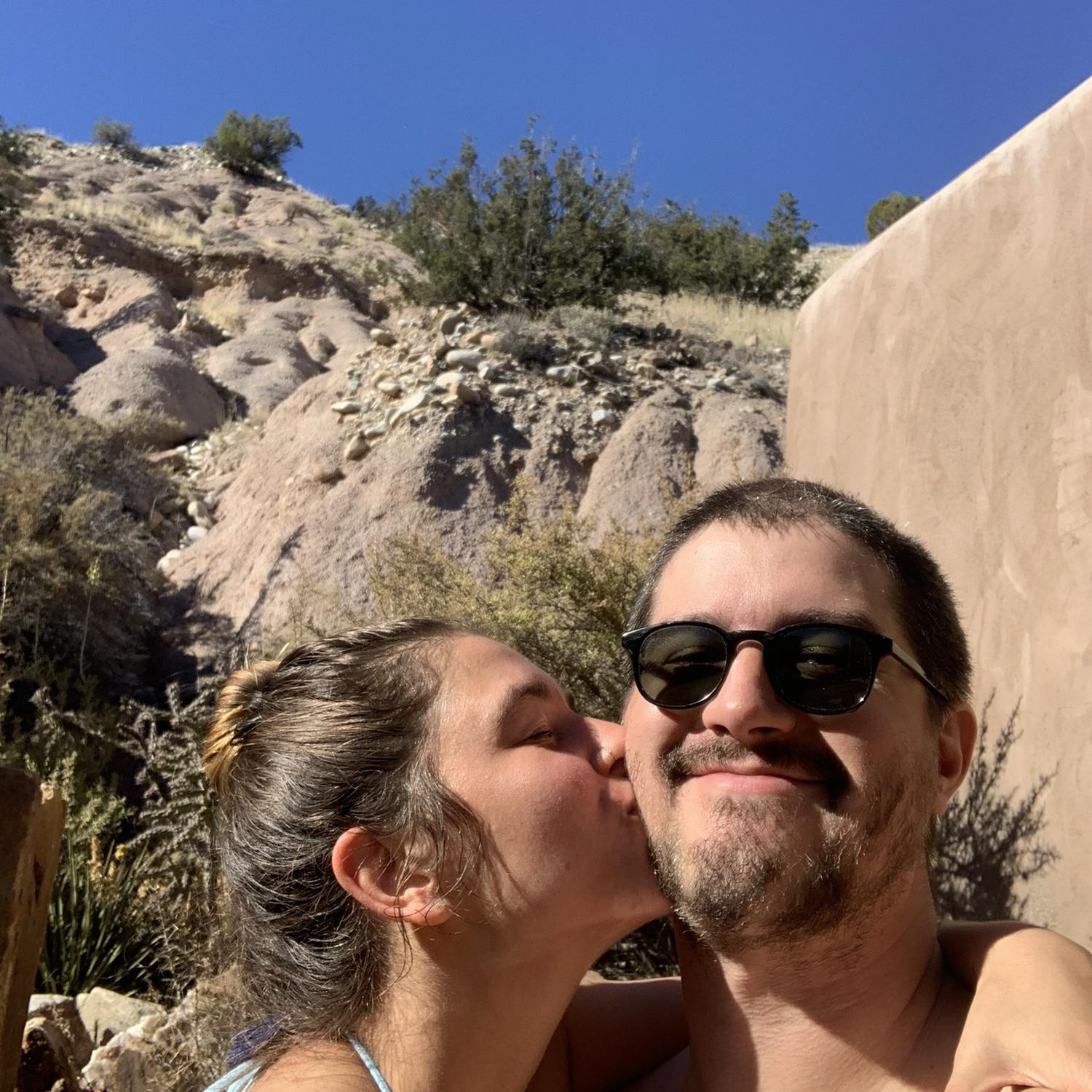 Our first hot springs trip (we are now obsessed)