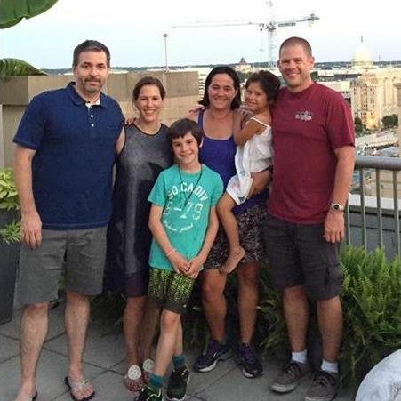 Friends from far and wide are always welcome to the rooftop at our place whenever you are in town.