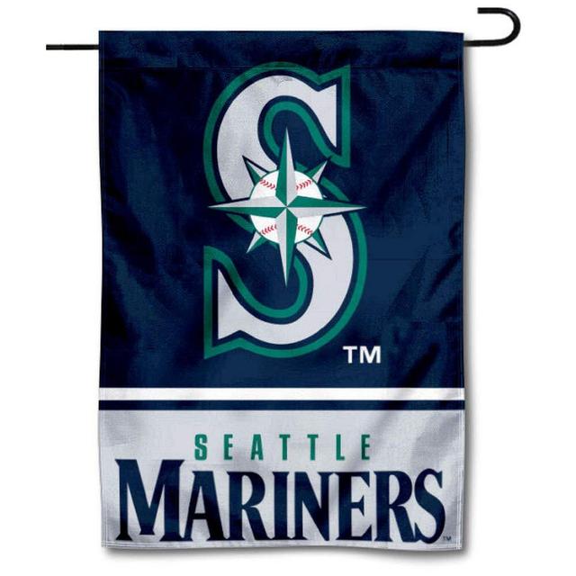 WinCraft Seattle Baseball Double Sided Garden Flag