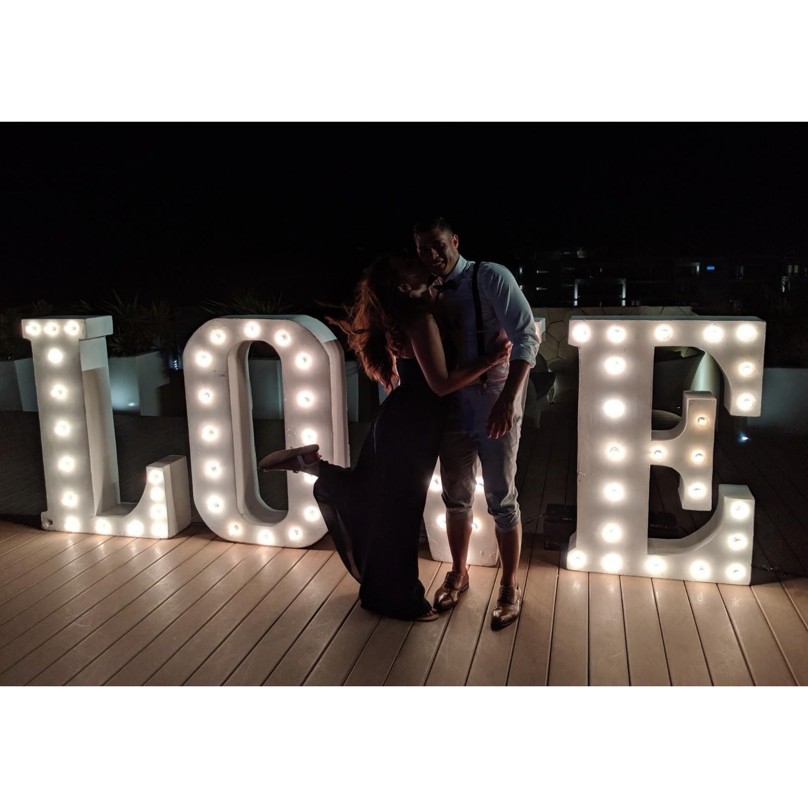 Matt & Mayu's wedding in Mexico.