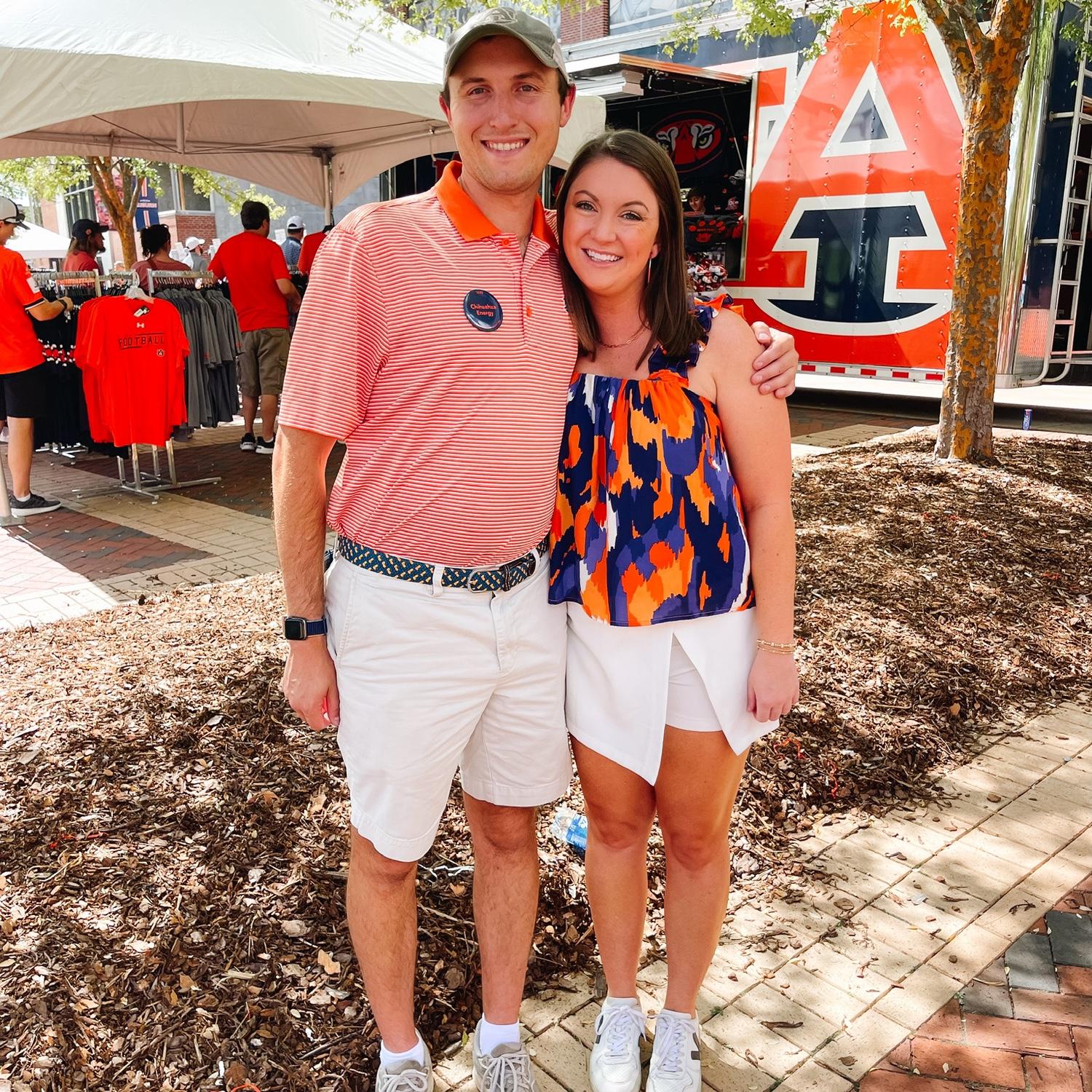 First of many times to Auburn