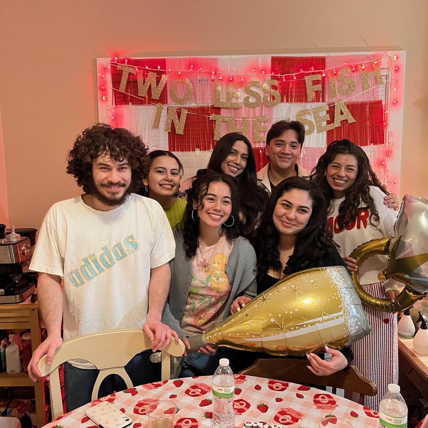 Nathalie and her cousins-Josue, Emily, Bennet, and Amy