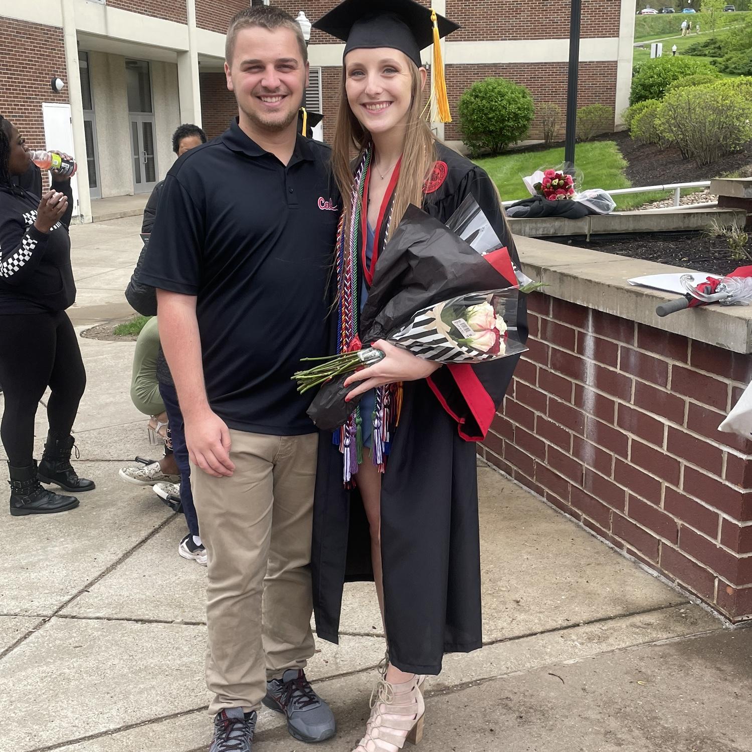 May 2022 - McKayla’s graduation from CalU.