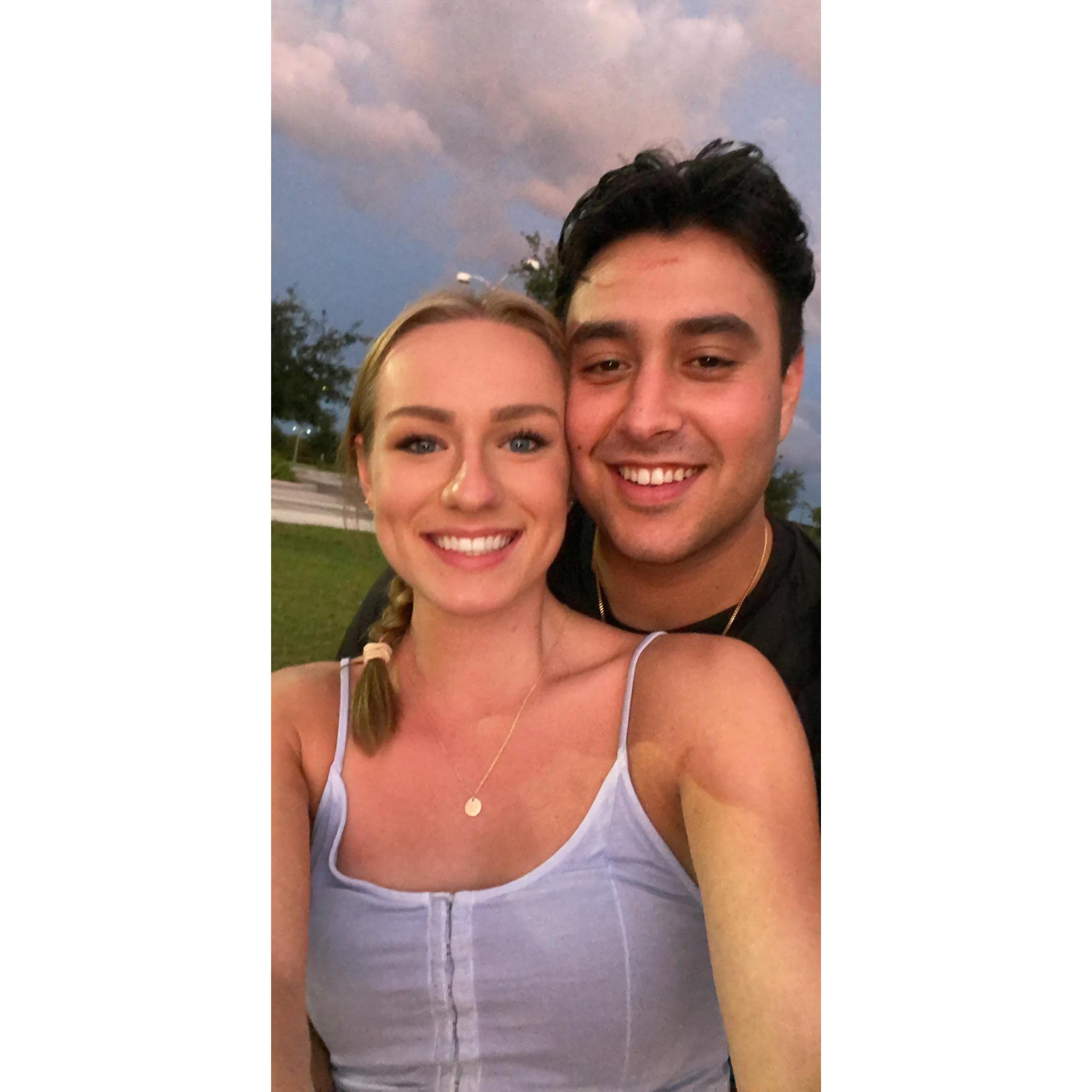 First picture together!