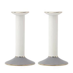 kate spade new york Oak Street™ Candlesticks (Set of 2)