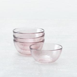 Los Cabos Glass Dessert Bowl, Set of 4