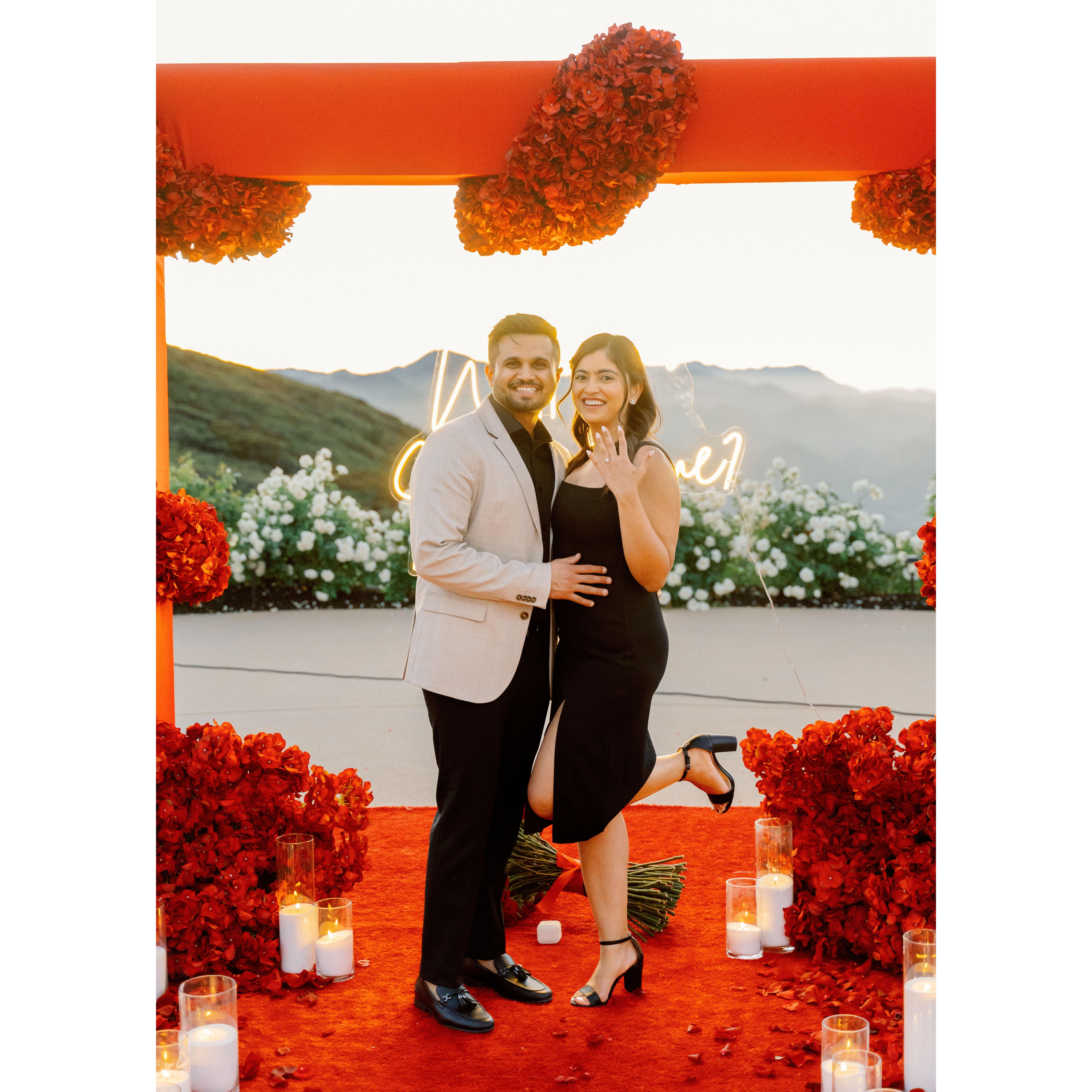 October 21, 2023 : Sahil Put a Ring On It!