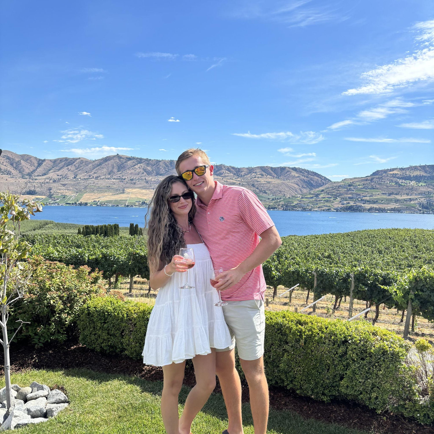 Wine tasting in Chelan!