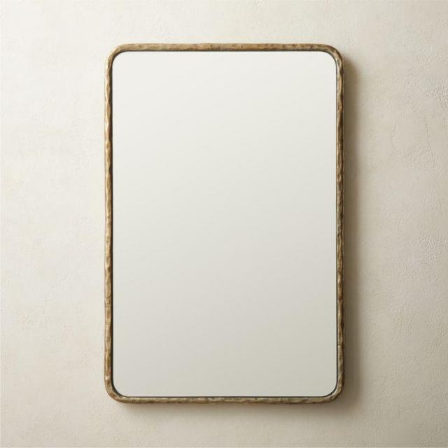 Colusa Brass Rectangular Wall Mirror 24"x36"