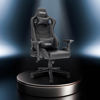 Ergonomic Upholstered Racer PC Gaming Chair