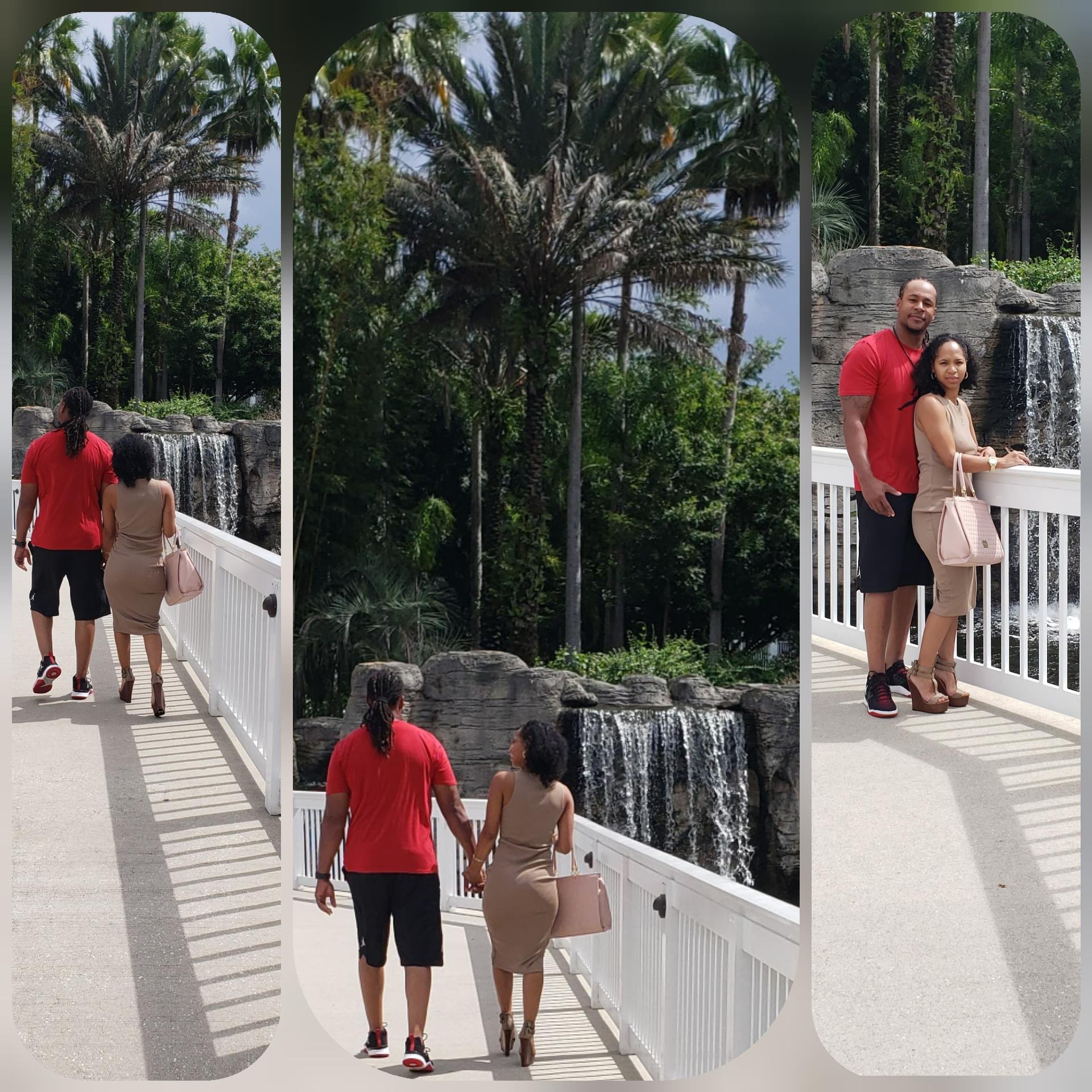 Date weekend in Orlando at a resort with Queenie and Jesse....