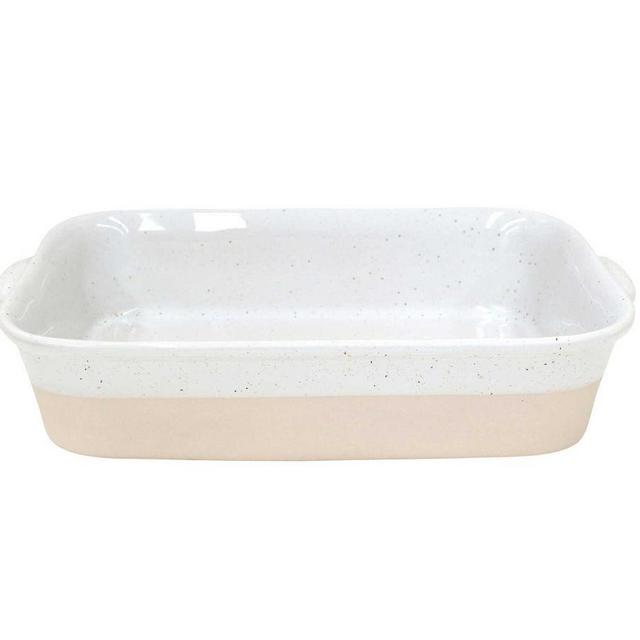 Casa Fina Fattoria Rectangular Baker, Stone - Medium
