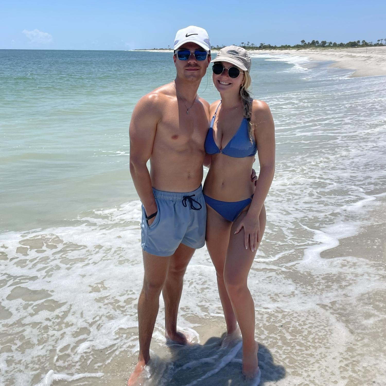 One of our many trips to St. George Island