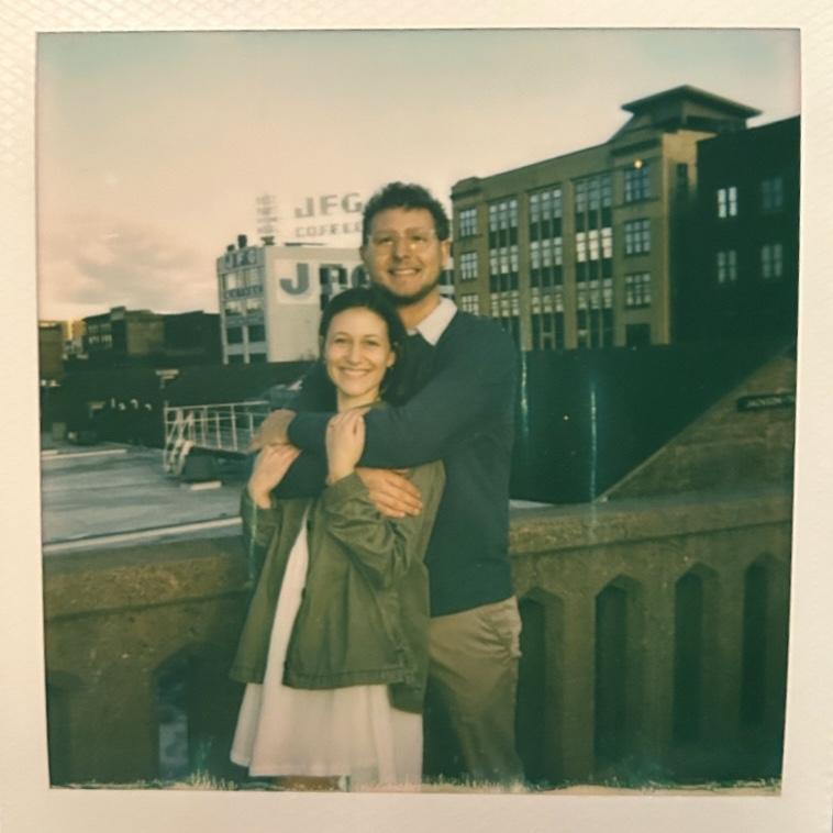 Our first Polaroid together