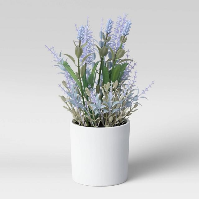 10" x 6" Artificial Lavender Arrangement - Threshold™