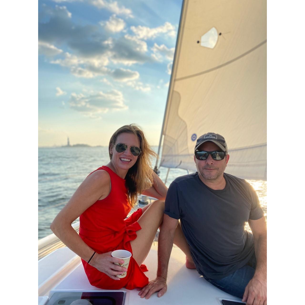 Sailing around Manhattan, Summer 2020