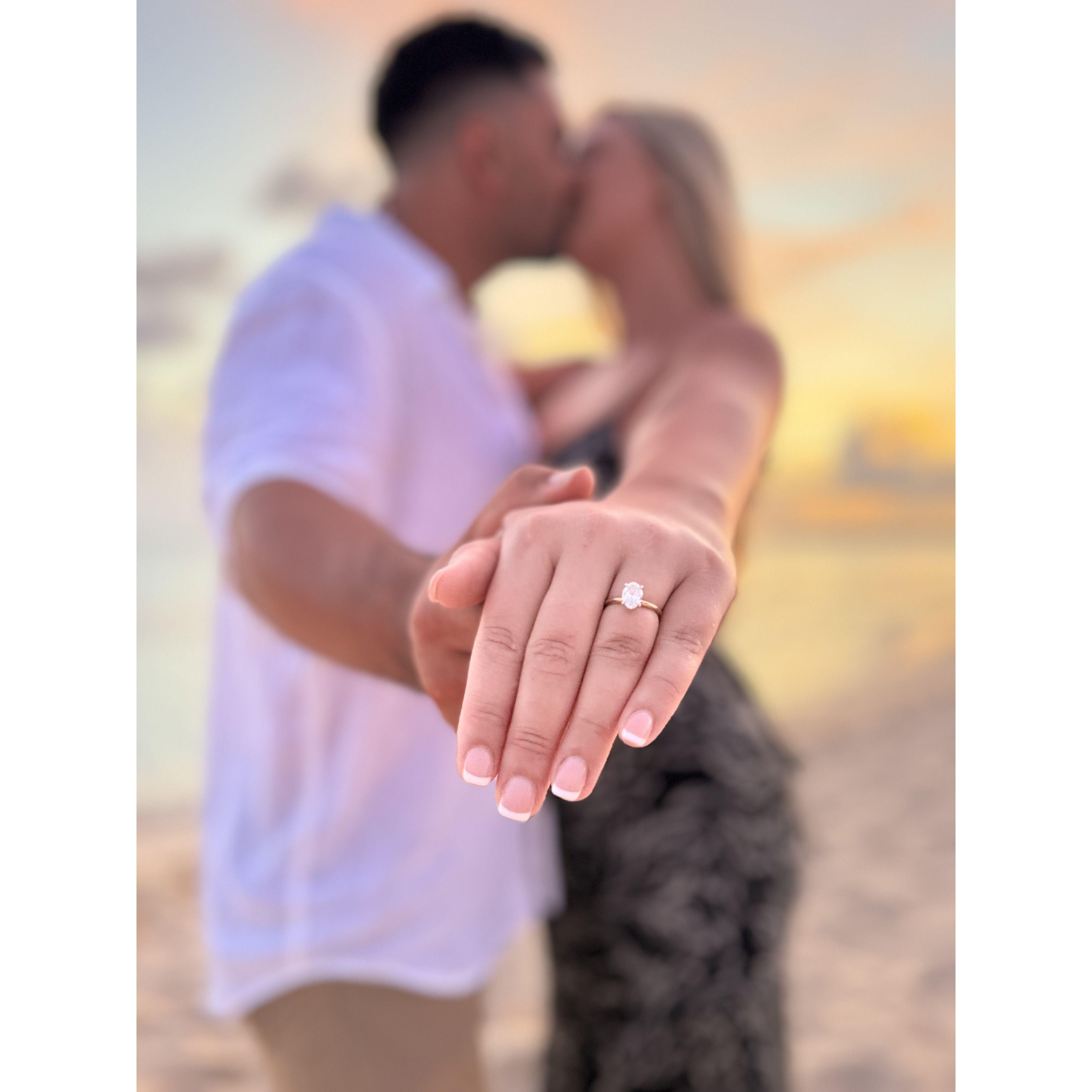 July 2024. First time to the Cayman Islands together and ENGAGED!
