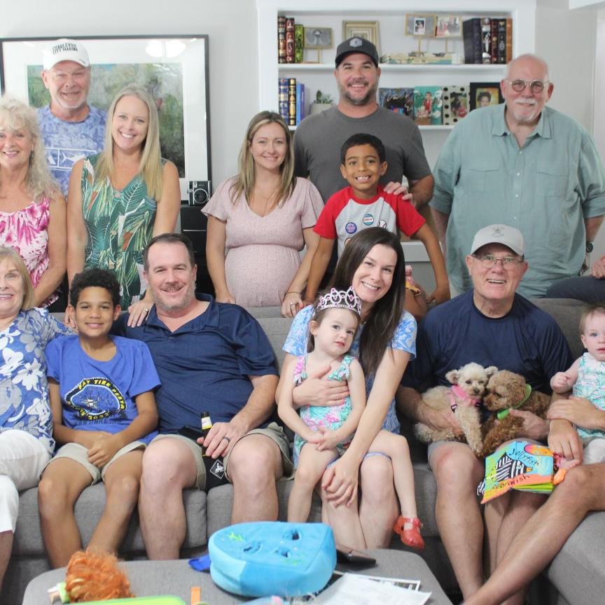 Spending time with family is one of our favorite activities and we are lucky to have so many local and many who come to visit!
