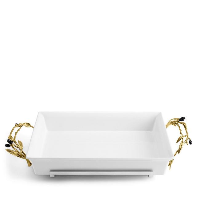 Michael Aram Olive Branch 3 Qt. Casserole Dish