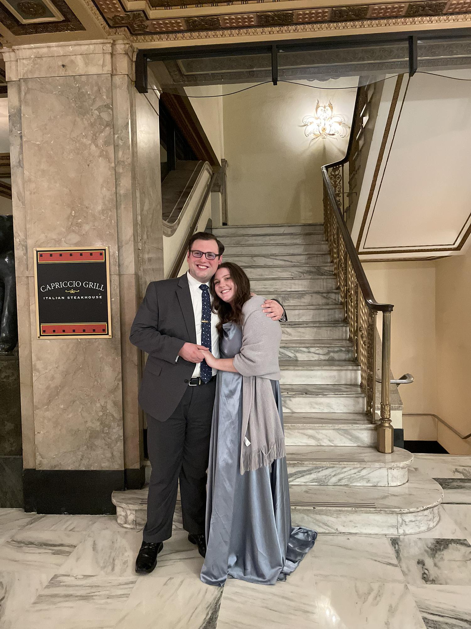 Our first real date