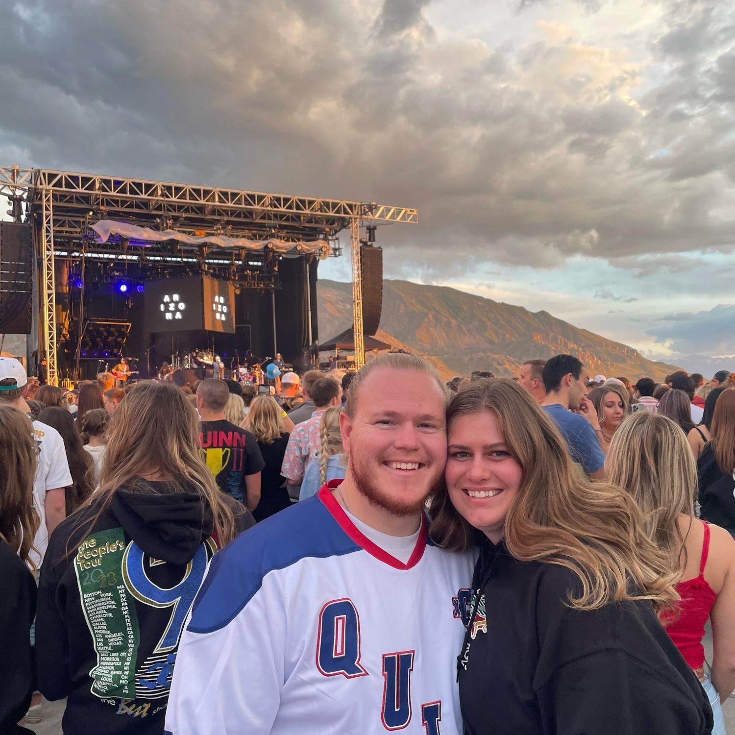 Our first concert together!