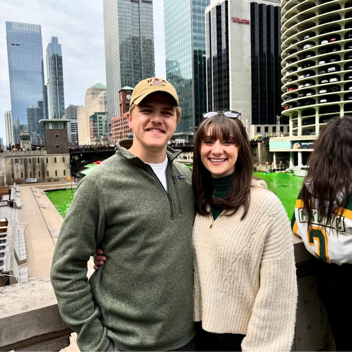 March 2024 - We celebrated our first St Patricks Day in Chicago