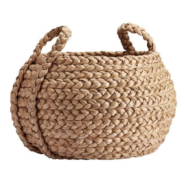 Beachcomber Basket Natural, Round Handled