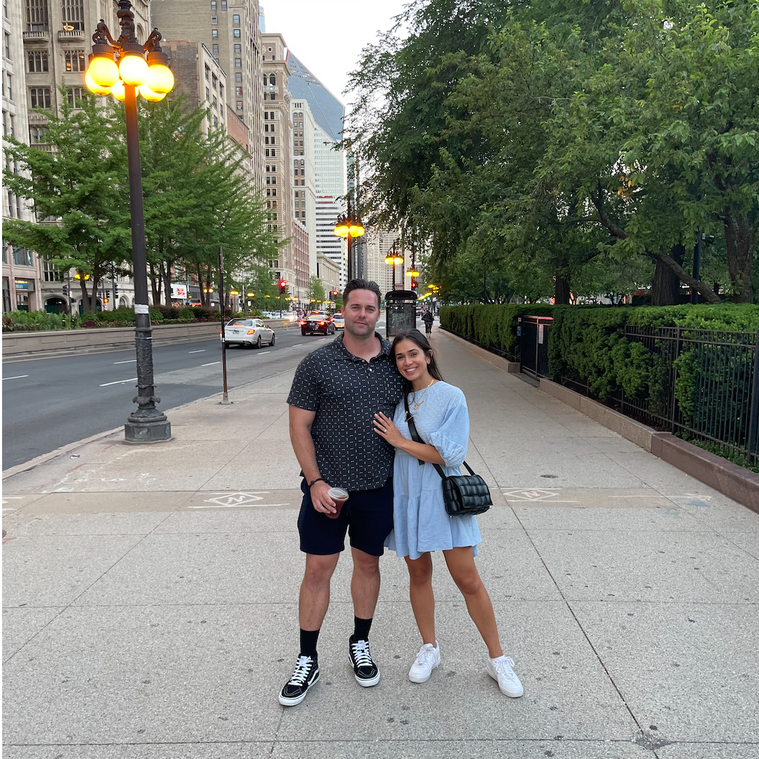 Todd's first trip to Chicago!