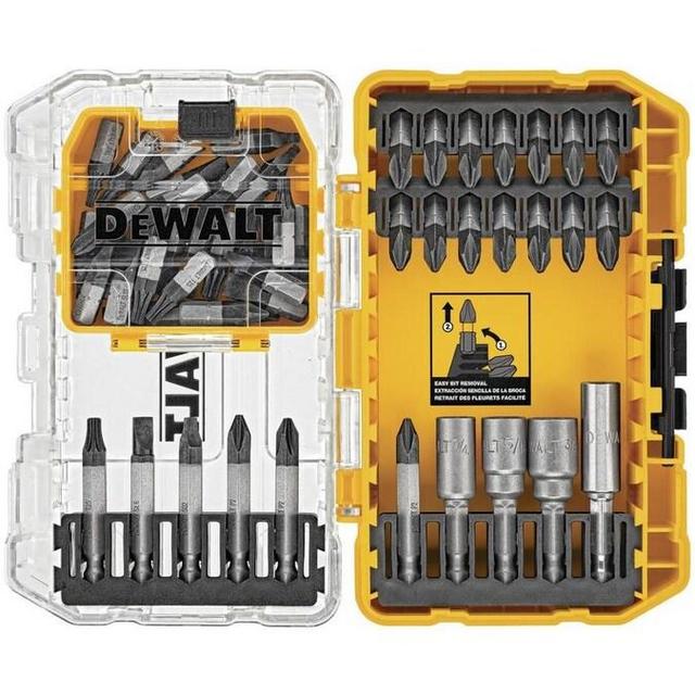 DEWALT Tough Grip 52-Piece Steel Hex Shank Screwdriver Bit Set