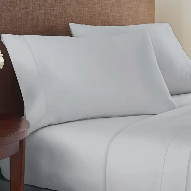 Therapedic™ 500-Thread-Count Tencel® Queen Sheet Set in Glacier Grey