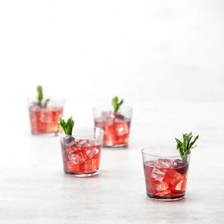 Together Double Old Fashioned Glass, Set of 4