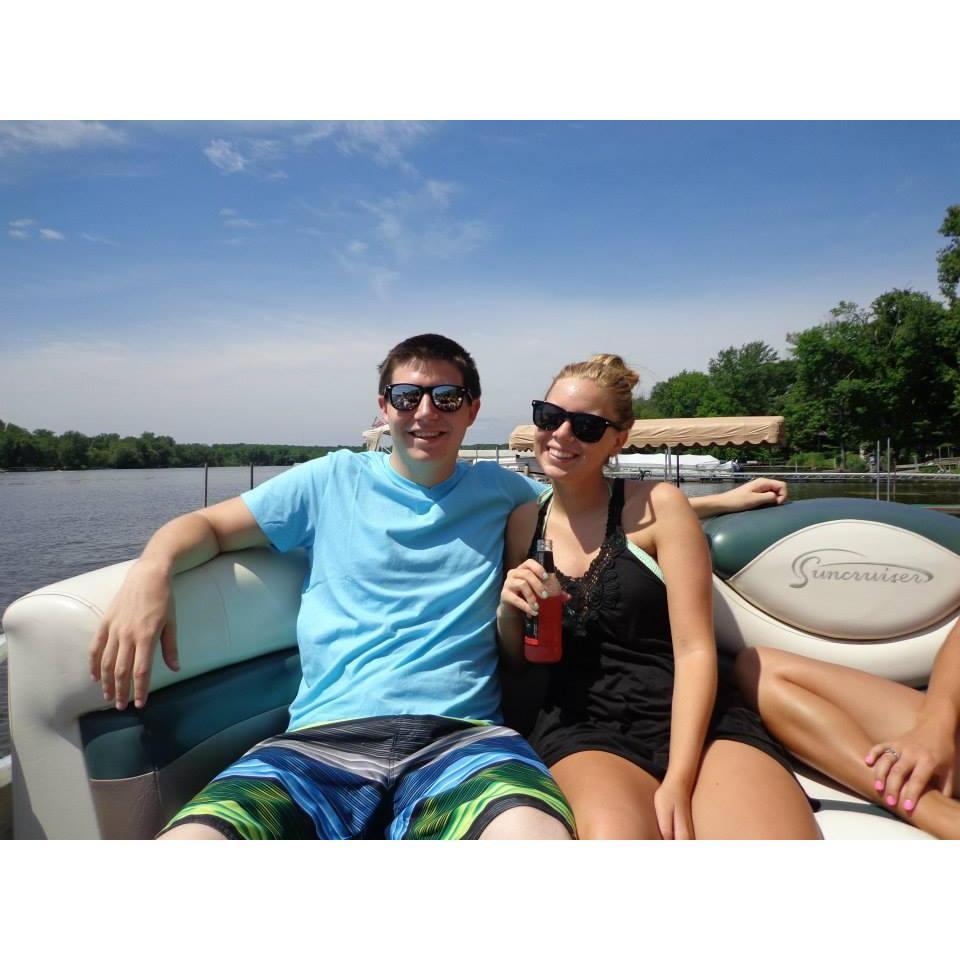 2013: Fun times on Lake Koshkonong.