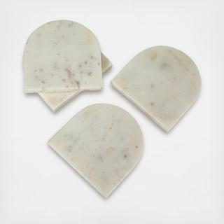 Arched Marble Coaster, Set of 4