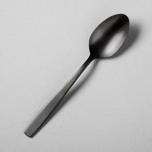 Product description page - Serving Spoon - Matte Black - Hearth & Hand™ with Magnolia