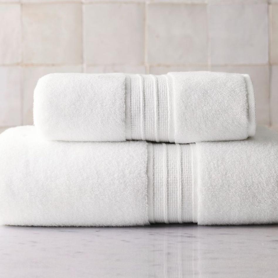 Pottery Barn Hydrocotton Quick-Dry Hand Towel (in the color white)