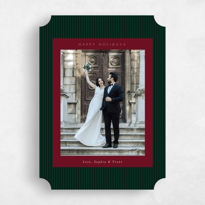 Green Ticket Holiday Card - Harrison