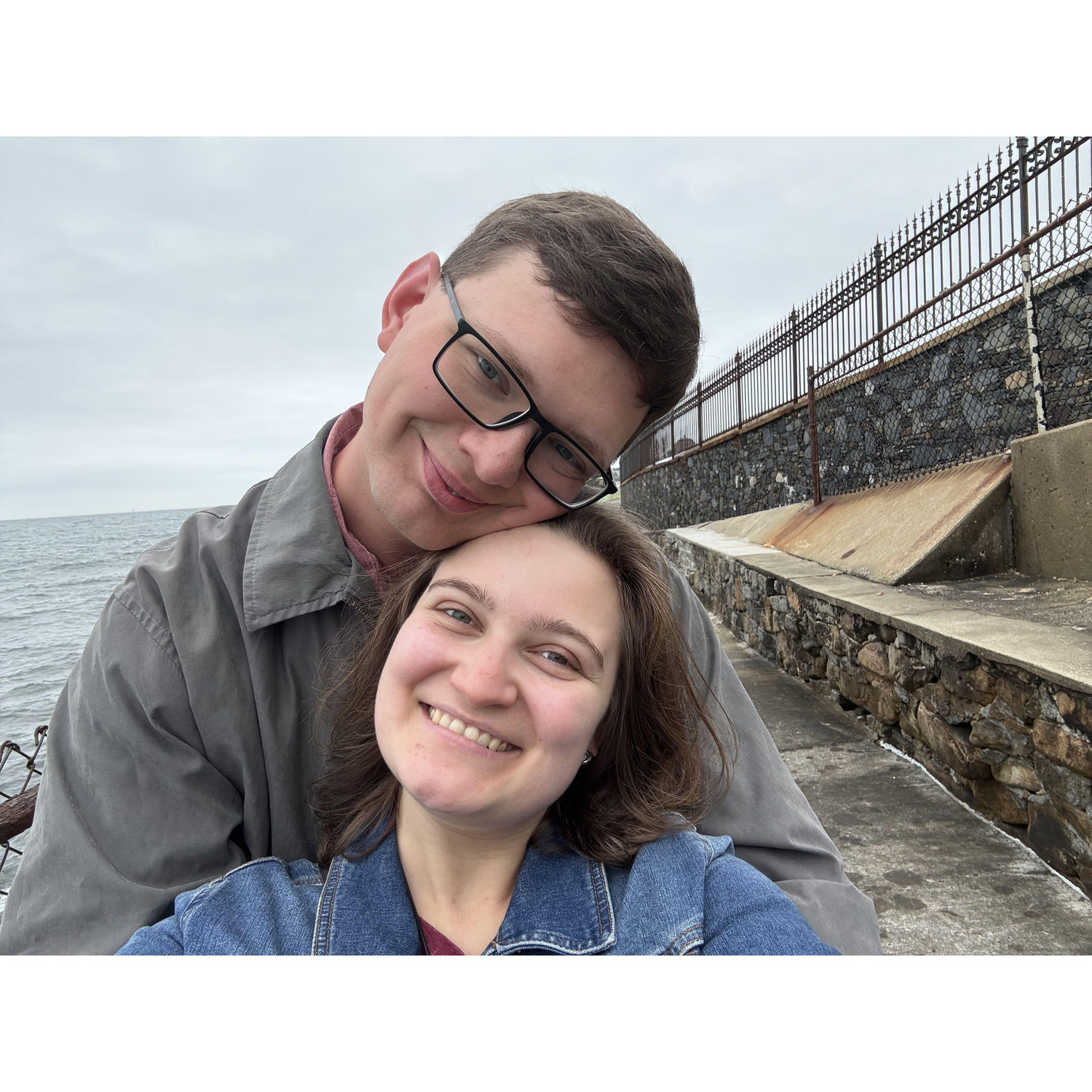 The Cliff Walk in Newport, Rhode Island