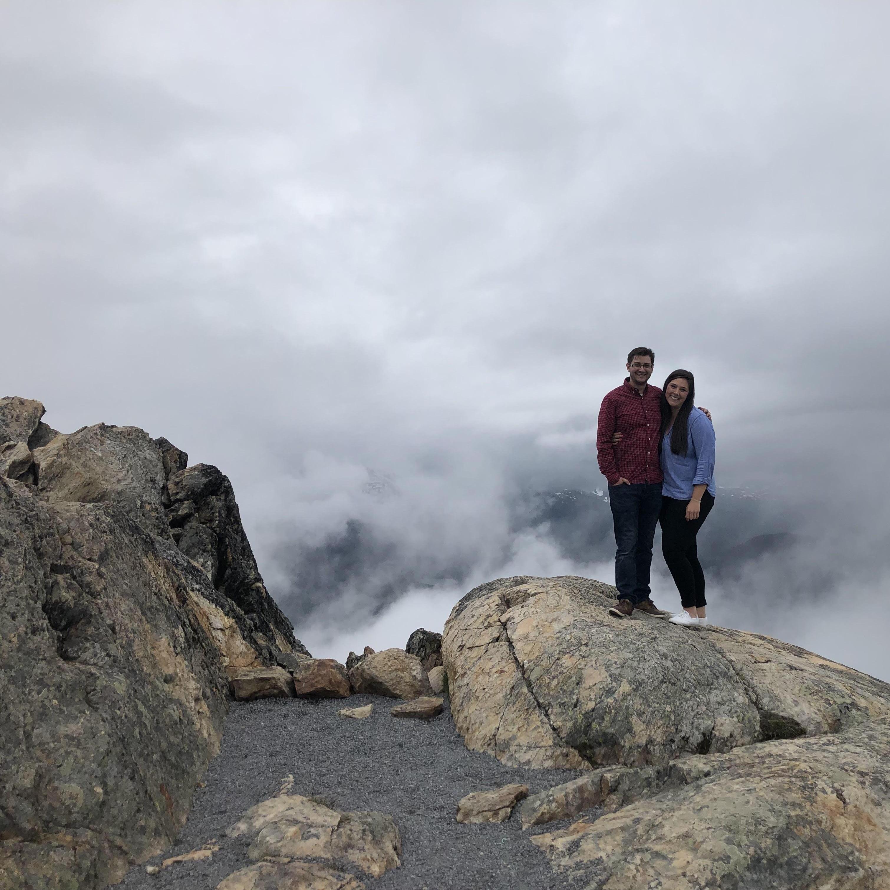 On cloud 9 in Whistler - July 2019