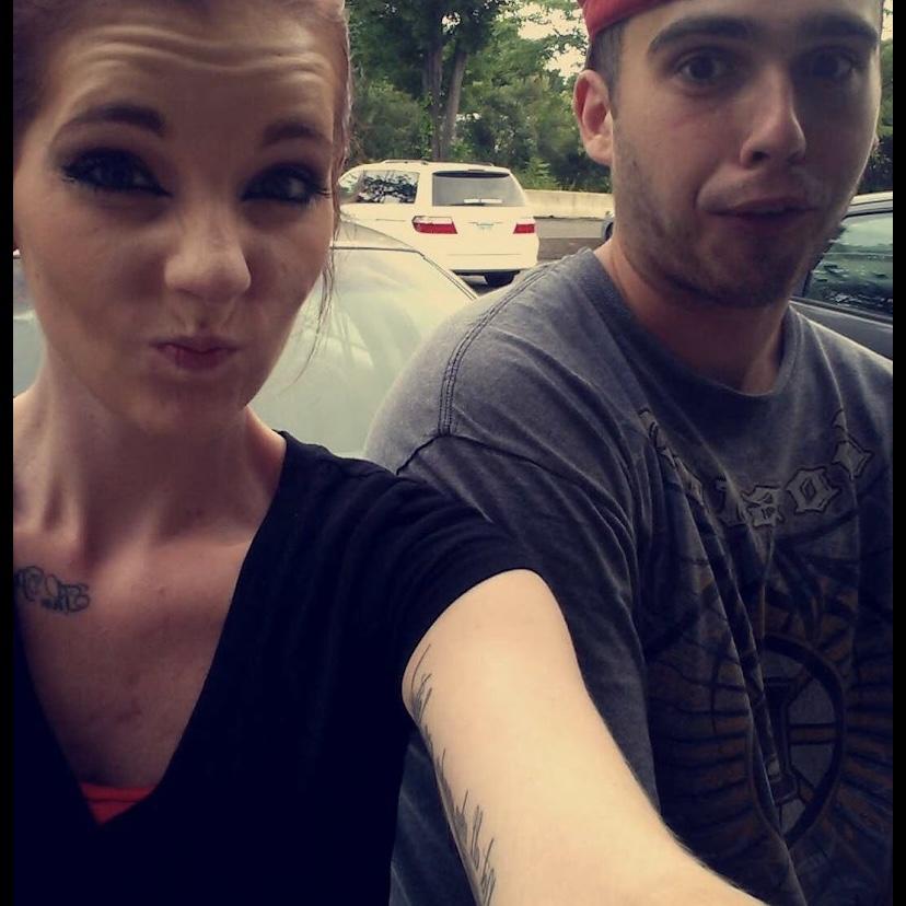 Our first photo together 2016