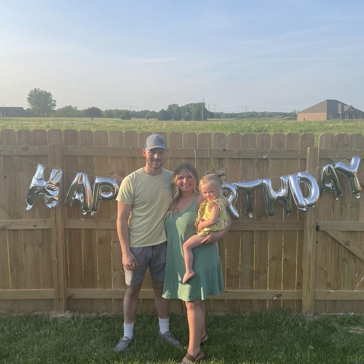 Cameron’s 21st birthday party I threw at my house in 2022