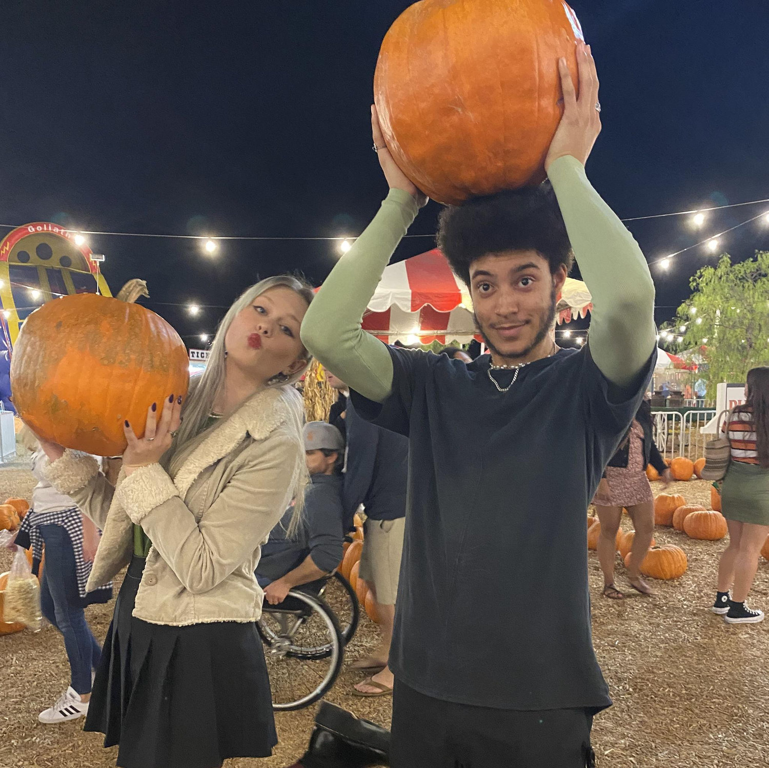 First pumpkin patch together