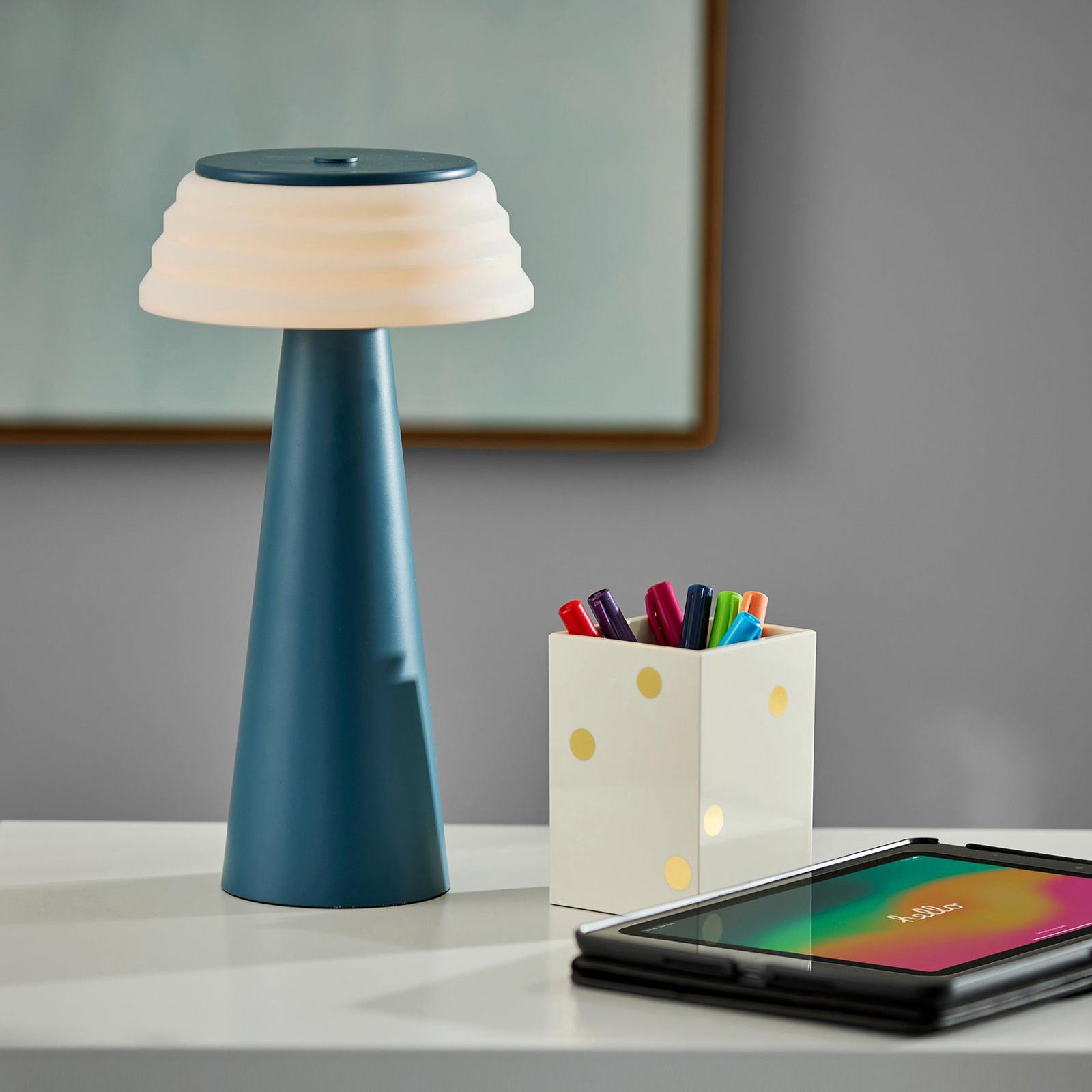 Adesso, Jacky Cordless LED Table Lamp | Zola