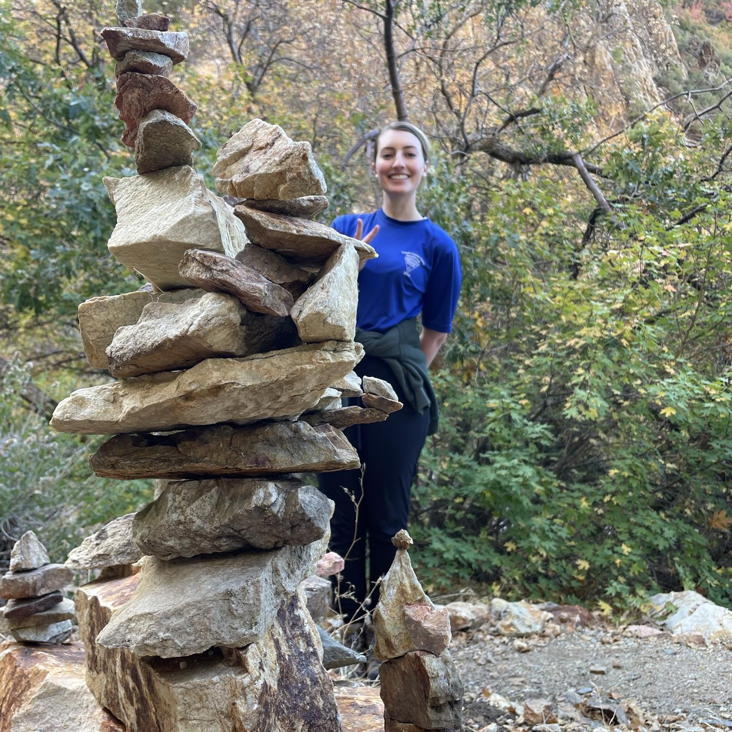 If you haven’t read Yumi and the Nightmare painter yet, you should. And then you should be impressed with our sick rock tower sculpture.