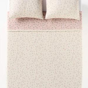 Floral Field Cotton Floral Jacquard Coverlet