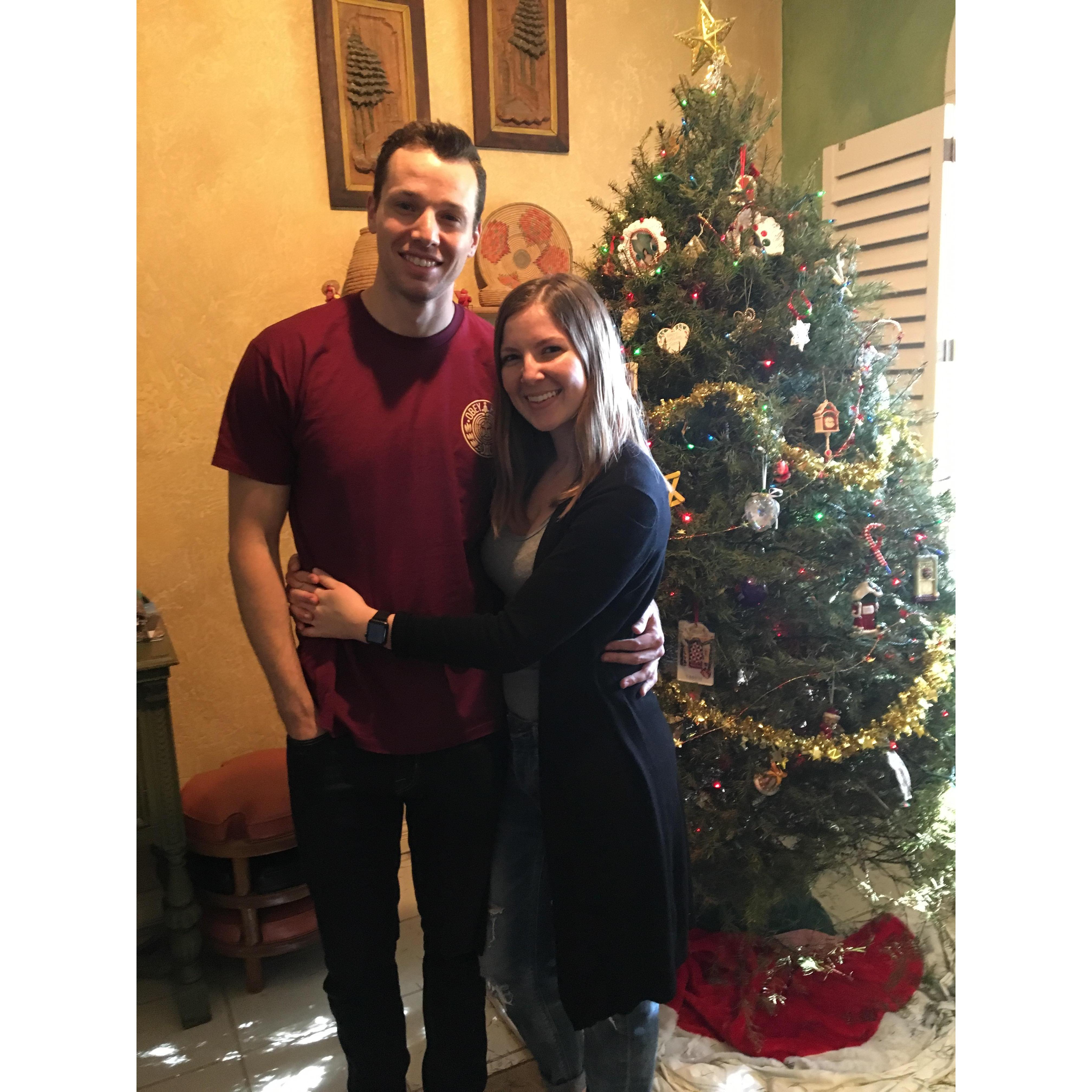 Our second Christmas together- December 25th 2016